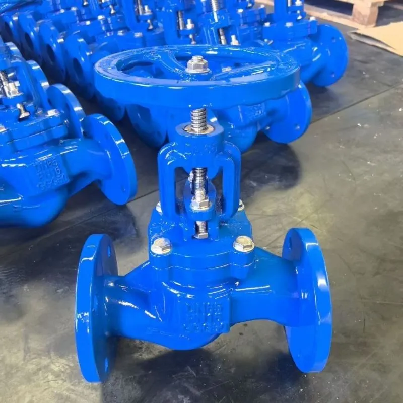 DIN3352 F4 Di flänsad metall-Tätad grindventil