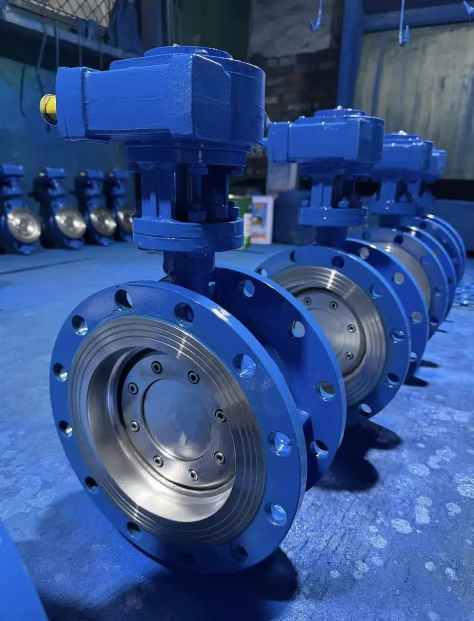 Duktilt järn U-typ fjärilsventil