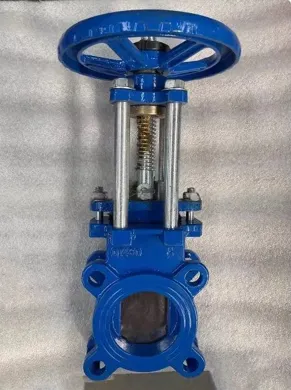 Manuell knivportventil