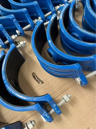 PVC duktilt järn sadelklämma