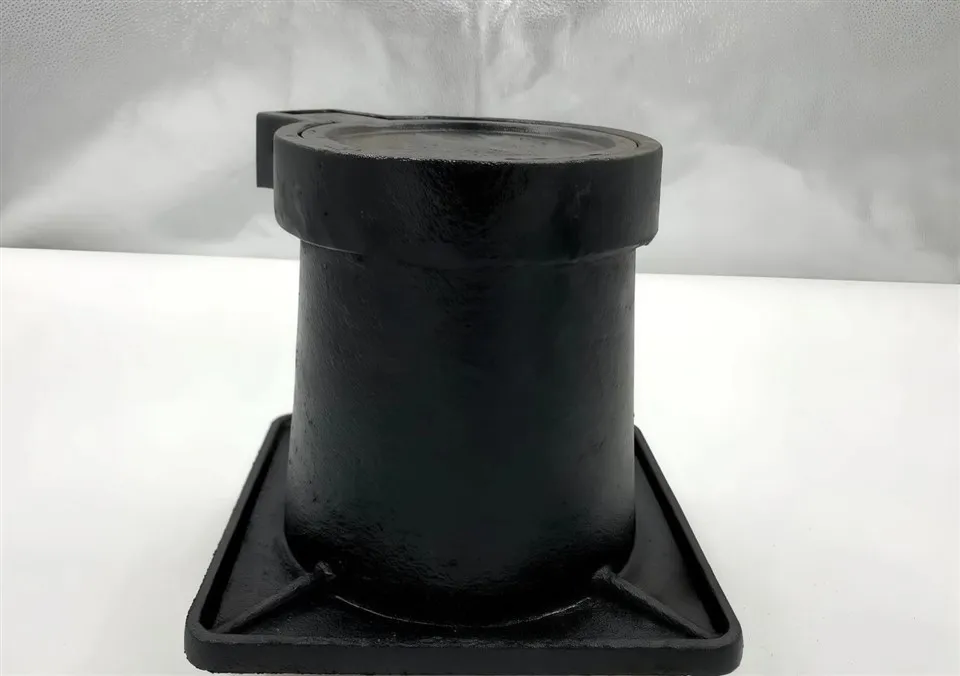 Runda duktila järnlådor